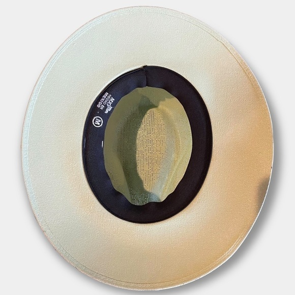 NEW Mexican Artesanal Hand Painted Straw Hat Size Medium - Picture 5 of 7